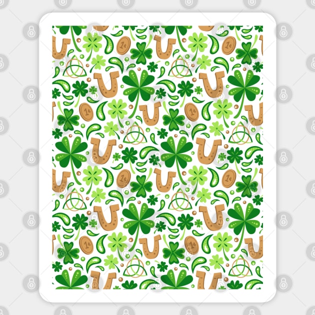 Luck of the Irish Sticker by robyriker